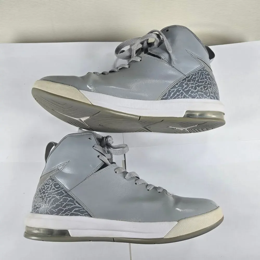 Nike Air Jordan Imminet Gray White Off Court‎ Shoes Men's Size 9.5
